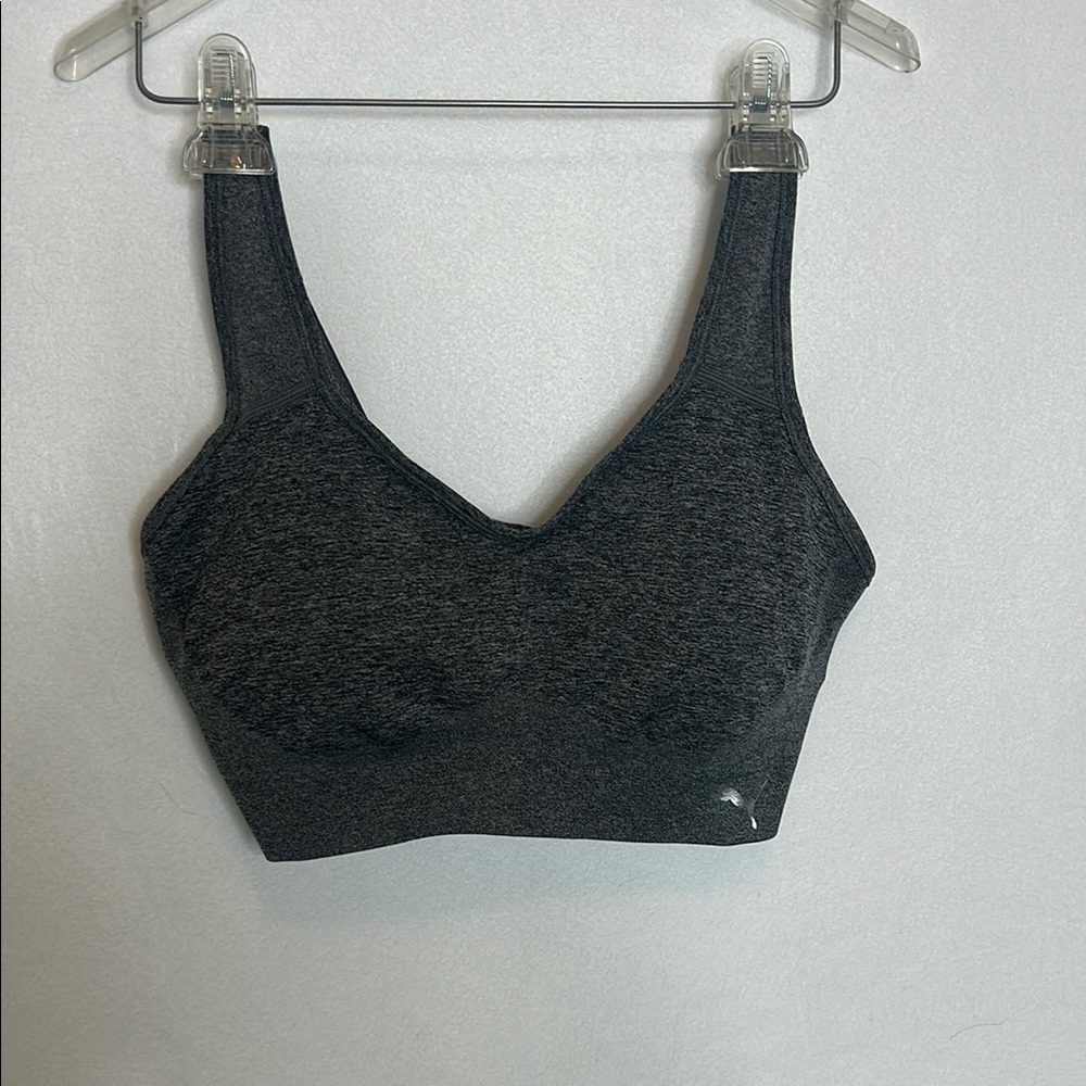 Puma Dark Gray Workout Bra